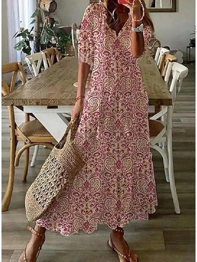 Dianna™ Boho Tummy Control Dress