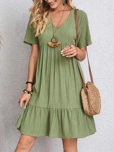 Sophia™ - Elegant Dress with Belly Covering
